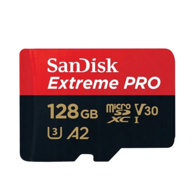 SanDisk 128GB MICRO SD Extreme Pro 4K UHD and Full HD Memory Card 200MB/s