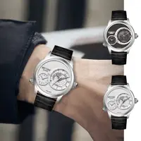 在飛比找PChome24h購物優惠-RHYTHM 麗聲 簡約世界地圖時尚風格日期顯示皮革手錶-I