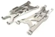 CNC Machined Alloy Front Lower Arms for Axial 1/8 Yeti XL Rock Racer Buggy