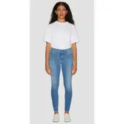 Replay Womens Skinny Jeans Luzien Rose Label Fit Blue