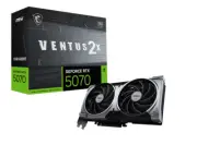 MSI NVIDIA RTX 5070 12G VENTUS 2X OC Graphics Card - G5070-12V2C