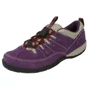 GIRLS MERRELL MIMOSA TOGGLE LEATHER CASUAL WALKING SLIP ON TRAINERS SHOES J95454