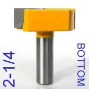 1PC 1/2" Shank 2-1/4" Diameter Bottom Cleaning Router Bit S