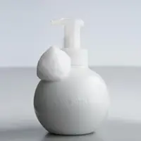在飛比找ETMall東森購物網優惠-日本進口LOLO陶瓷白色洗手液瓶泡沫替換瓶子saliu衛生間