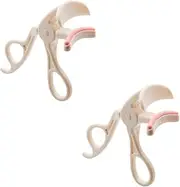 Eyelash Curler 2PCS, without Pinching or Pulling Lash Curler Makeup Tool for Women and Girls, Quick Natural Curling for Long Lasting
