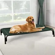 Elevated Dog Bed for Large Dogs, Portable Cooling Pet Cot, Indoor Outdoor Use