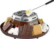 Tabletop Indoor Electric S'Mores MakerSmores Kit with MarshmallowRoasting Sticks