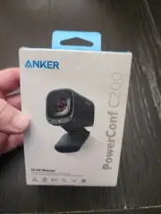 Anker PowerConf C200 2K Mac Webcam, Webcam for Laptop, Computer Camera, Black