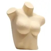 Female Mannequin Torso Underwear Display Stand for Home Craft Shows Showcase
