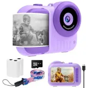 Instant Print Camera for Kids 3.5 Inch Kids Camera Instant Print Toddler Kids...