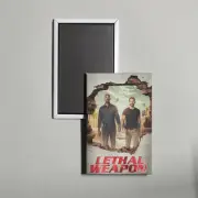 Lethal Weapon Mini TV Show Poster Fridge Locker Magnet
