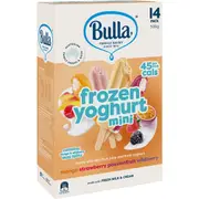 Bulla Mini Frozen Yoghurt Assorted Flavours 14 pack