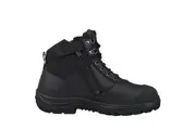 Oliver Mens Zip Side Safety Work Boots 34660 - Black