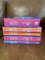 Boys of Tommen Series #1-5 with by Chloe Walsh ombré spines Special Edition