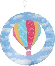 Hot Air Balloon Wind Chimes Outdoor Wind Chimes Kids Musical Toys Windchimes Outdoors Metal Garden Spinners Garden Decor Wedding Heart Decor Creative Wind Chimes Wind Bell Balloon