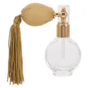 Crystal Perfume Refillable Empty Atomizer Bottle with Bulb and Tassel Sprayer