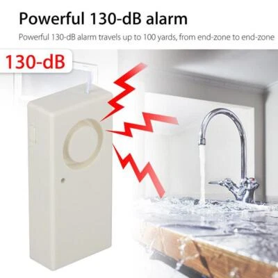 Home Alarm Water Leak Sensors Leakage Detectors Alert Overflow Security C0H3