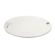 White Ceramic Floral Print Tableware Round Serving Dish Plate 12''