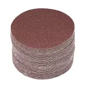 50pcs Sanding Discs Hook and Loop Backing - [4 Inch x 80 Grits] Sandpapers