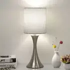 3 Way Touch Control Table Lamp Dimmable Bedside Desk Lamp with Metal Base Mo
