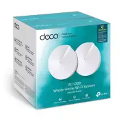 TP-Link Deco M5 (2-Pack) Whole Home Mesh Wi-Fi 1300Mbps System, Built-In Antivir