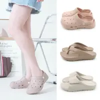 在飛比找momo購物網優惠-【MATERIAL 瑪特麗歐】女鞋 防水鞋 防水拖 洞洞鞋 