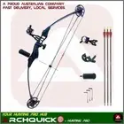New Compound BOW 30-40lbs Pack ARCHERY HUNTING Target Arrows Shooting Kits Black