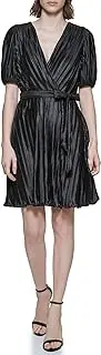 [DKNY] Women's Faux Wrap Dress