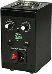 AC100~220V LED Brightness Adjustment Non-stroboscopic Controller Visual Light Source Standard Simulation 2 Channels (60W)