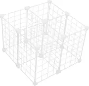 EXHUMKY Freezer Partition Rack Chest Freezer Baskets Fridge Dividers Organize Space Efficiently Modular Storage System