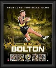 Shai Bolton Richmond 2021 Official Licensed AFL Print Framed