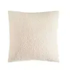 Ivory Square Throw Pillow – 18" x 18", Soft Polyester Filled Accent Cushion