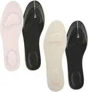 [WRITWAA] Boots Insoles for Men Soft Fake Leather Inserts Shockproof Anti-slip Pad for Comfort