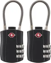 [homfanseec] TSA Luggage Locks,TSA Approved Luggage Combination Locks,Tersely Combination Travel Padlock Luggage Lock for Suitcase, Lockers, Gym, Bike Locks