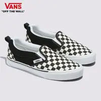 在飛比找momo購物網優惠-【VANS 官方旗艦】Knu Slip 男女款黑白棋盤格麵包