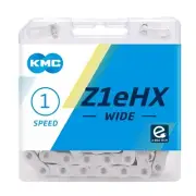 KMC Z1eHX Wide Chain Single speed BMX/Internal Gear chain 112 Links in Silver