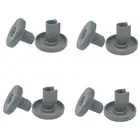 8 PCS Dishwasher Basket Wheel for Favorit Privileg Dish Washer8886