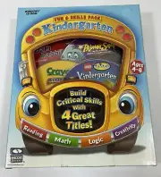Vintage 2001 Kindergarten Fun & Skills Pack Big Box PC Game Software NEW SEALED