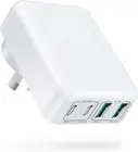 40W 4-Port USB-C Charging Adapter for iPhone, Samsung, iPad, LG, Huawei & More