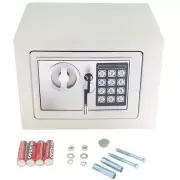 Keypad Safe Lock Storage Jewelry Handgun Cash Medicine Mini Steel Personal Hotel