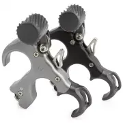 Compound Bow Thumb Release Aids 3 4 Finger Trigger Adjustable Archery RH LH Hunt
