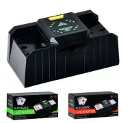 Playing Card Shuffler Automatic 2-Deck Battery-Operated Electric Poker Shuffler