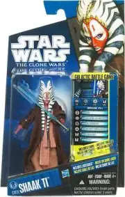 Star Wars Clone Wars Blue Box Basic Figures Shaak Ti Action Figure