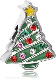 [GMXLin] Christmas Tree Charm Compatible with Pandora Charms Bracelets, copper