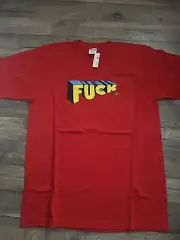 Supreme R. Crumb T Shirt Red Size Large NWT