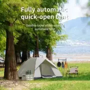 Folding Tent Fully Automatic Quick Opening Tent 3-4 Person Self Driving Camping