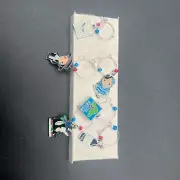 Wine Glass Charms Markers Metal/ Enamel Set of 6- Chile Isla de Pascua- Rare
