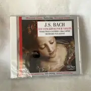 BACH VIOLIN CONCERTI 1 & 2 / CONCERTO FOR TWO VIOLINS BWV 1043 New Sealed CD