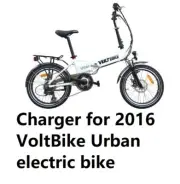 OEM battery Charger power adapter For 2016 VoltBike Urban electric bike