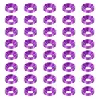 M3 Finish Countersunk Washer 40pcs Aluminum Alloy Flat Cup Screw Gasket Purple